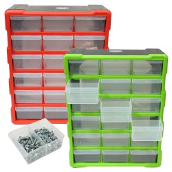 Sealey Parts Cabinet Storage Organiser 18 Drawer